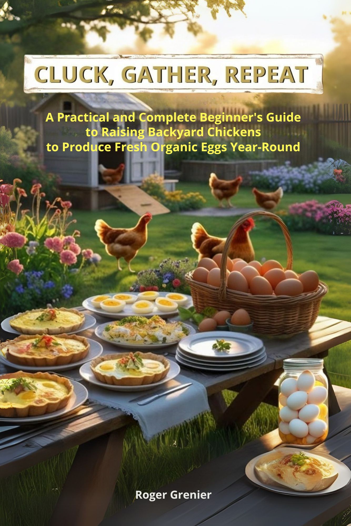 Cover of Cluck, Gather, Repeat by Grenier Roger