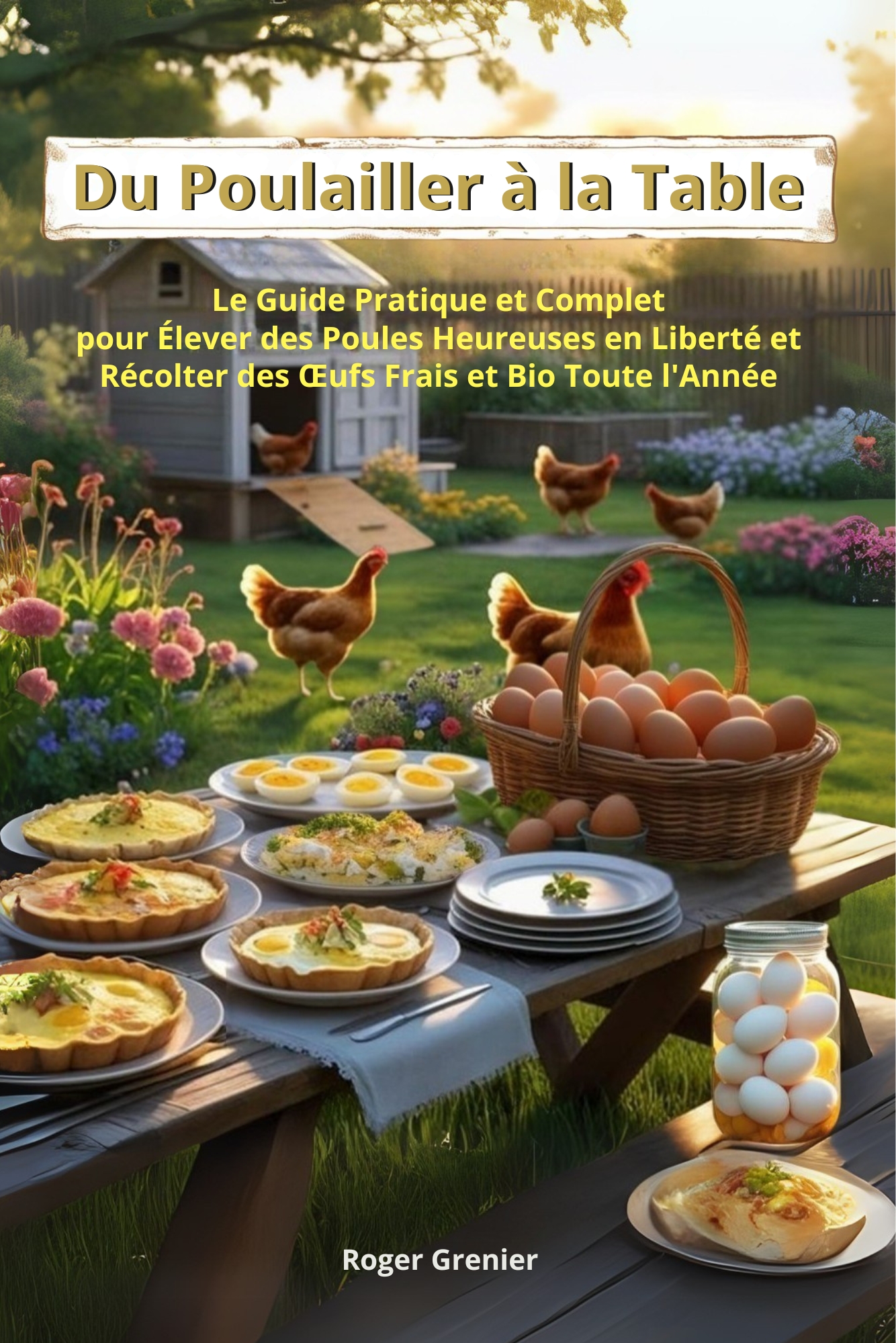 Couverture du livre Du Poulailler à la Table de Grenier Roger